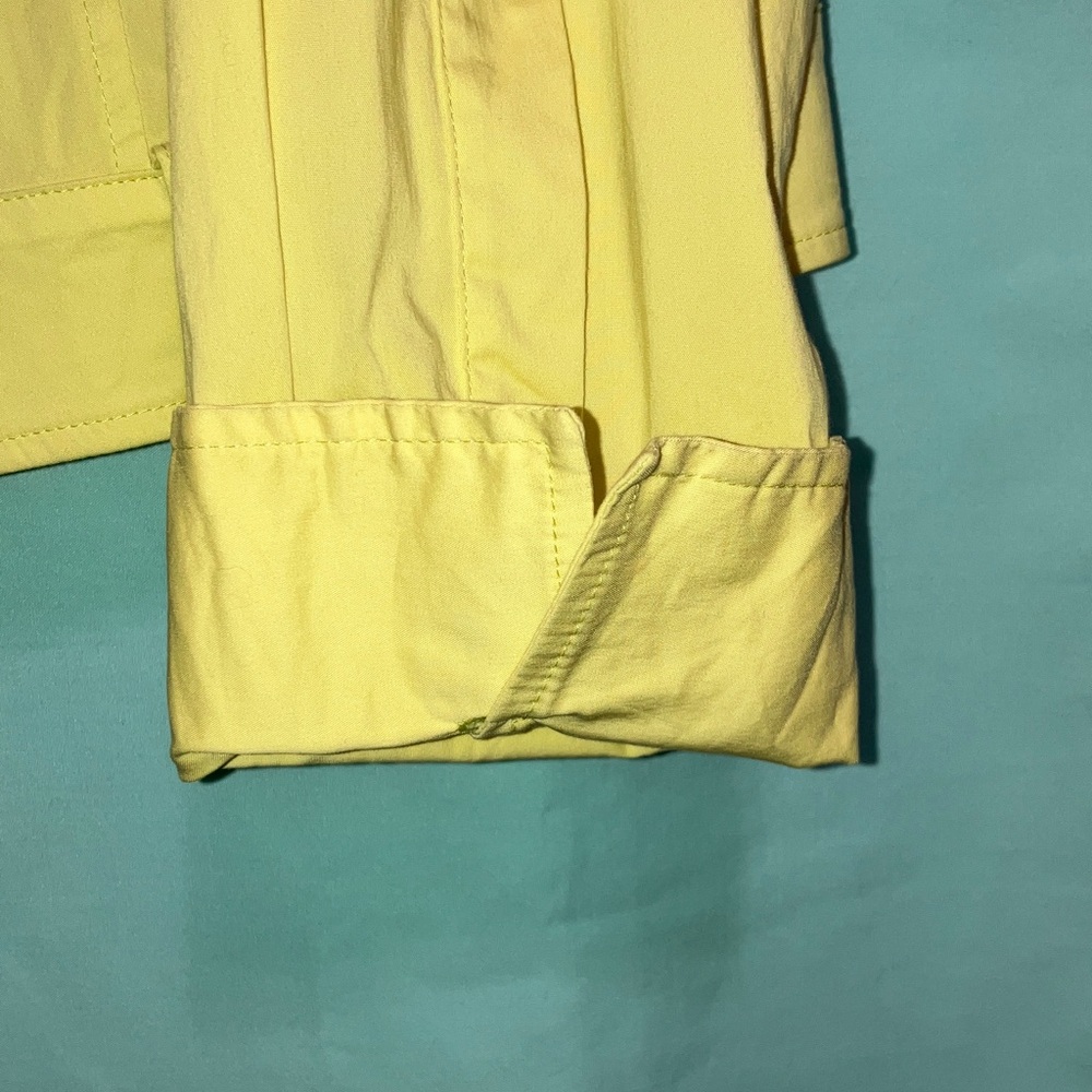 Burberry Lemon Yellow Shirt size 50 - Picture 7 of 12